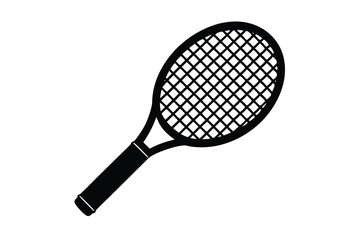 tennis racket and ball