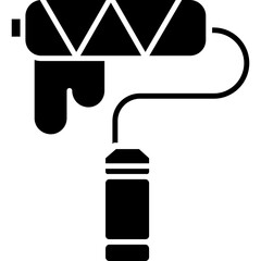 Roller paint Icon