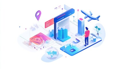 An AI powered system improving tourism by analyzing traveler preferences, destination data, and booking trends to personalize travel recommendations