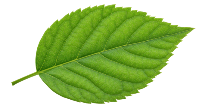 Isolated Green Leaf