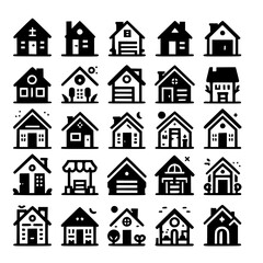 Fototapeta premium house icons Icon Set