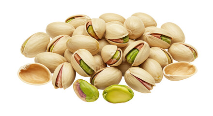 Isolated Pistachios