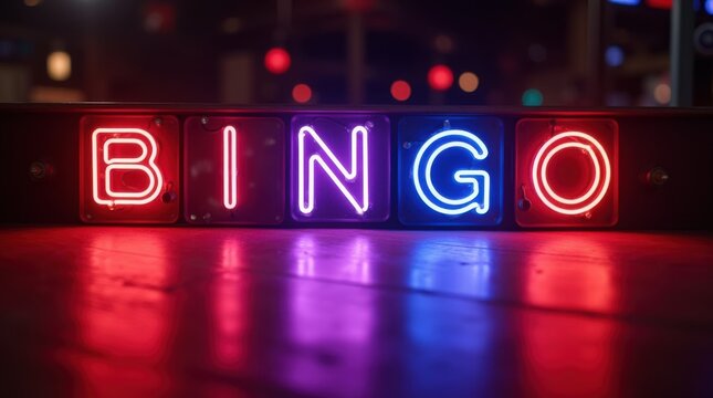 Bingo game night local venue event photography vibrant atmosphere