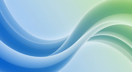 Obraz premium Serene Fluid Abstract