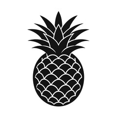 Obraz premium pineapple vector illustration