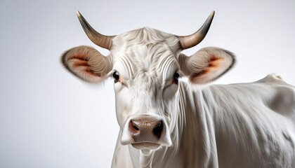 Naklejka premium portrait of a cow
