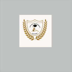 educational abstract logo design template