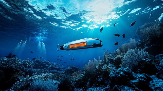 An AI powered system optimizing ocean exploration by analyzing underwater biodiversity, AI-assisted autonomous submarine navigation, and real-time marine ecosystem monitoring for deep-sea research