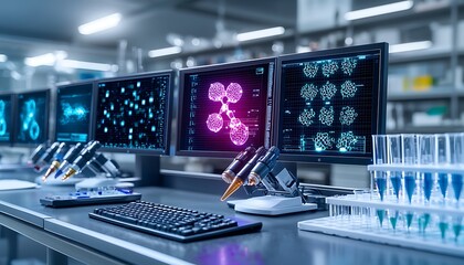 Modern Lab Displays Data