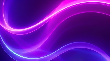 Smooth flowing purple waves background