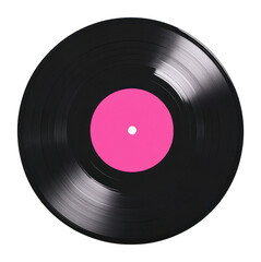 PNG Black vinyl record black pink minimalist.
