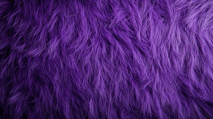 Naklejka premium Purple Fur Texture: A Luxurious and Soft Background
