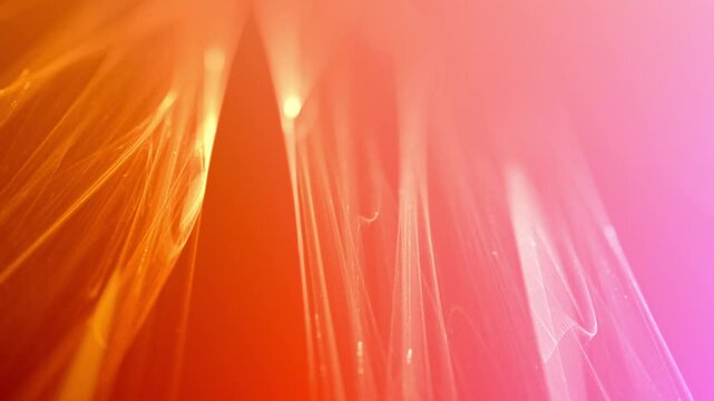 filigrane helle leuchtende Linien, futuristisch, Netzwerk, Hintergrund, digitale Daten, Hintergrund, Technologie, Wissenschaft, EDV, IT, Internet, ruhig, orange