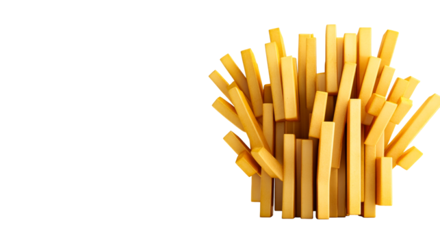 Heap of rectangular prisms, isolated on black background, cut out transparent - Powered by Adobe