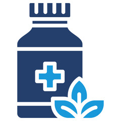 Obraz premium Herbal Medicine Icon