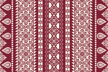 Aztec Navajo pattern. Vector Aztec Navajo geometric shape seamless pattern background. The geometric southwest pattern is used for fabric, textile, home decoration elements, upholstery, and wrapping.