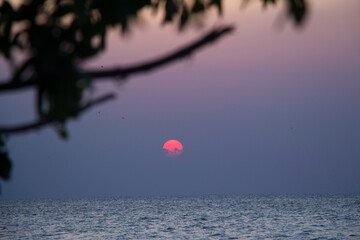 Beautiful Sunset in Mexico