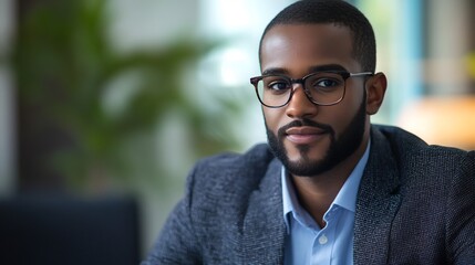 Financial advisor explaining investment strategy client meeting professional attire confident expression serious gaze
