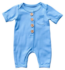 PNG Kid blue romper clothing apparel t-shirt.