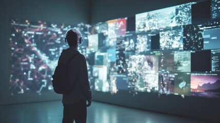 An AI powered system enhancing data visualization by analyzing large datasets, AI-assisted pattern recognition, and real-time visualization for clearer insights