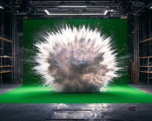 Explosion Studio Green Screen