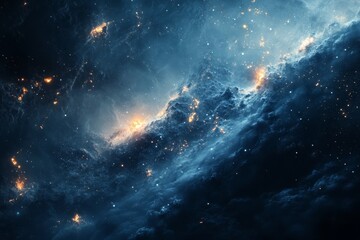 Cosmic Nebula in Deep Space (7)