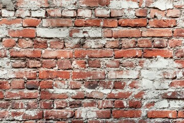 Fototapeta premium Weathered Brick Wall Exterior