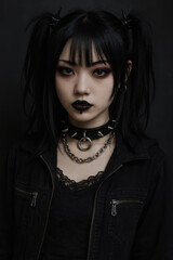Gothic Fashion Portrai