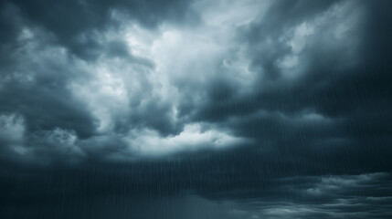 Obraz premium storm clouds timelapse