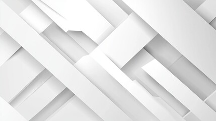 Abstract white background texture geometric shapes modern design clean wallpaper pattern light surface backdrop