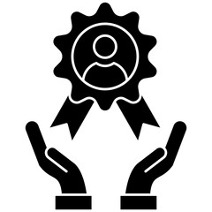 Brand Identity glyph icon