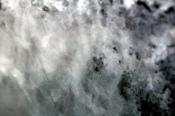 Close up of abstract condensation fog moisture looking like heavy clouds in space