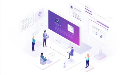 An AI powered system enhancing talent recruitment by analyzing candidate data, AI-assisted interview scheduling, and real-time skill assessment for more efficient hiring
