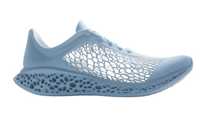 Innovative 3D Printed Sneaker Design with Lightweight and Breathable Features for Modern Footwe