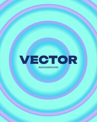 Gradient Concentric Circles Abstract Background