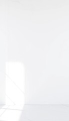 Clean, bright white marble wall with subtle veining, realistic, abstract