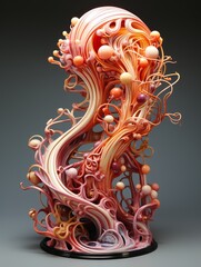 Череп и кости абстракция