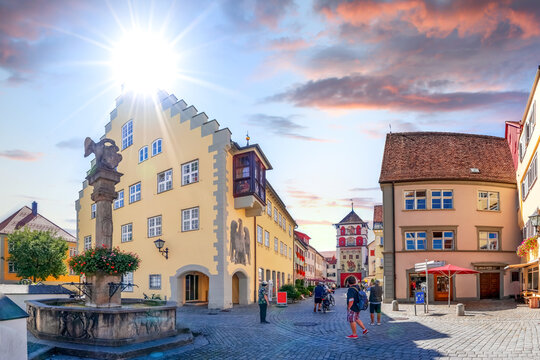 Altstadt, Wangen im Allgaeu, Germany 