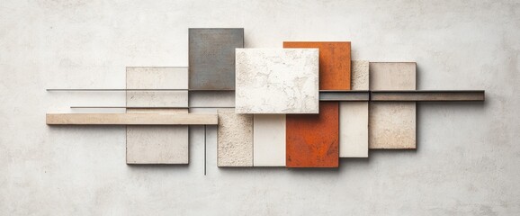 Abstract geometric wall art (1)