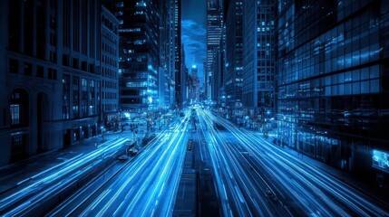 Fototapeta premium City Lights