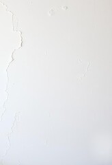 Fototapeta premium Subtle, uneven texture on a pristine white painted wall, space, paint, concrete
