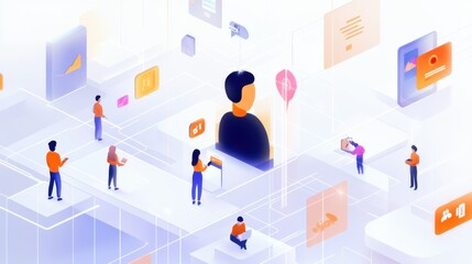 An AI powered system improving customer support by analyzing interaction data, AI-assisted issue resolution, and real-time customer feedback monitoring for better customer service experience