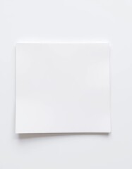 Clean white notebook paper, blank pages against a seamless white backdrop, pages, photography, notebook