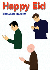 Illustration for the holy month of Ramadan