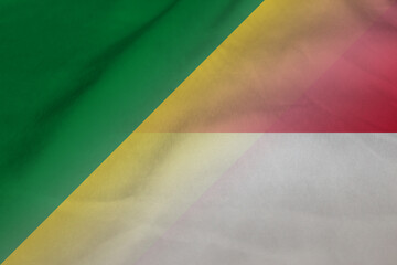 Republic of the Congo and Indonesia official flag international contract IDN COD