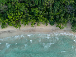 Tropical sandy beaches in South East Asia, Palawan.