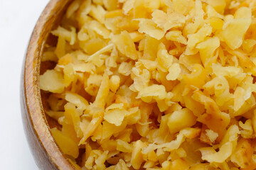 Dries cabbage leaves praserveg vegetables