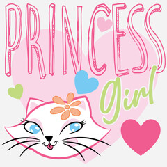 A cute cat design with stars, rays, large whiskers, and multicolored crystal rhinestones on a background with trendy, school-style text and numbers.