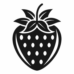 vector illustration of a strawberry