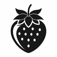 vector illustration of a strawberry